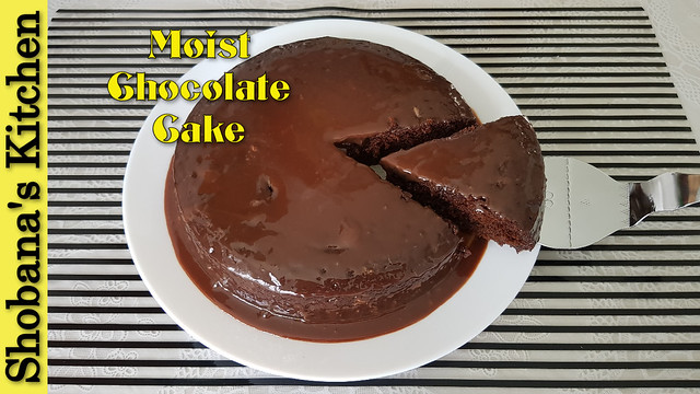 Simple Moist Chocolate Cake Recipe - Only 3 Ingredients / Shobanas Kitchen