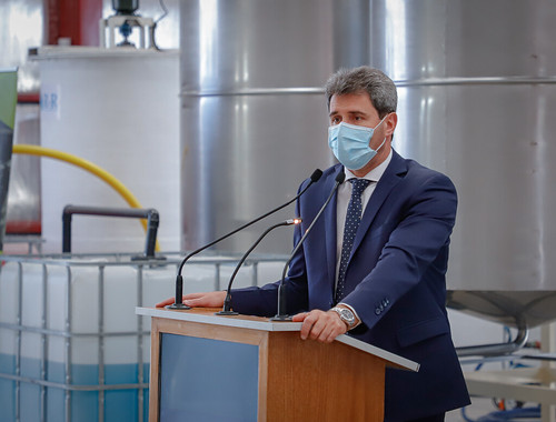 2020-09-14 PRENSA: El Gobernador Uñac inauguró nueva fábrica en el Parque Industrial de Chimbas