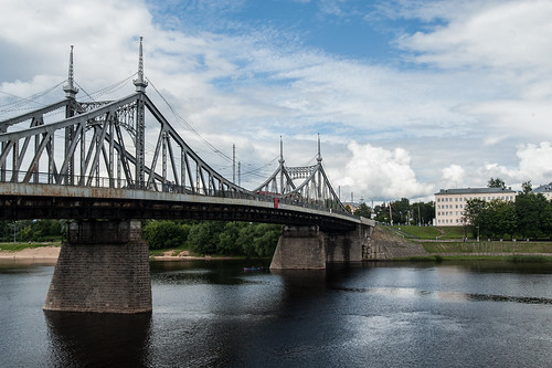 тверь россия tver russia river volga bridges