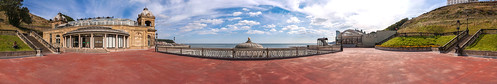 360 panorama spa scarborough town architecture buildings england northyorkshire yorkshire view sky stitched canoneos40d