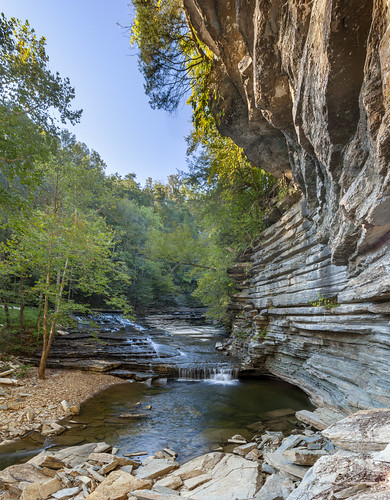 Flat Creek Falls, Flat Creek, Overton County, Tennessee 3