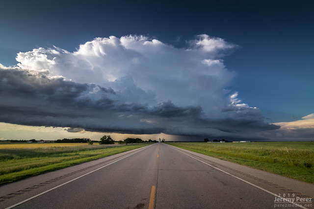18 May 2019 — Orienta, Oklahoma — Storm and Shelf Cloud