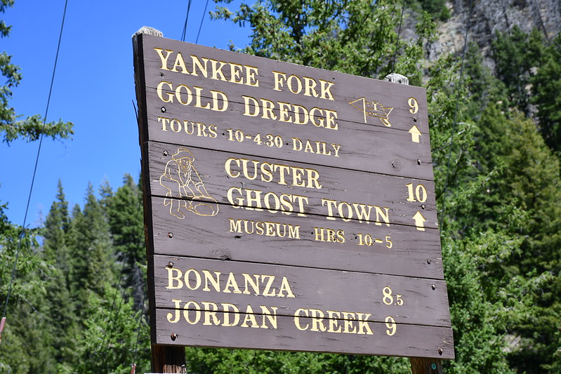 Bonanza Ghost Town & Yankee Fork Dredge ~ Idaho