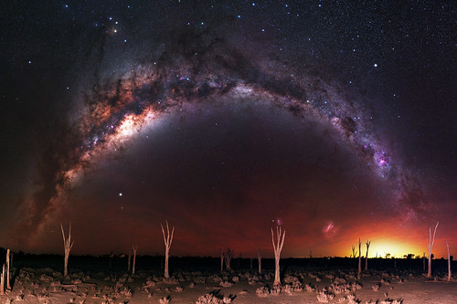 Milky Way at Lake Ninan, Western Australia