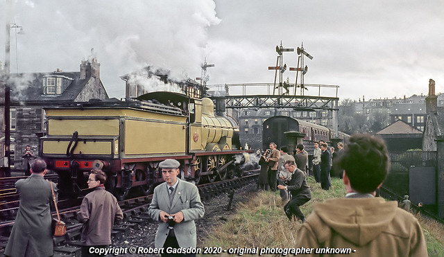 1965 - HR103 by the Signal Box..