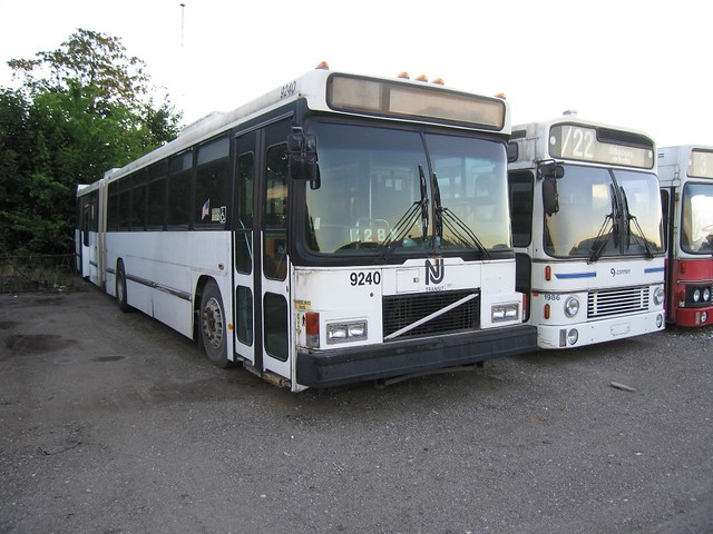 Former New York Transit (9240), Volvo B10MA-55 / Chesapeake, year 1986