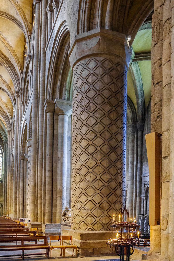 Durham Cathedral: Interior & Stained Glass | Study.com
