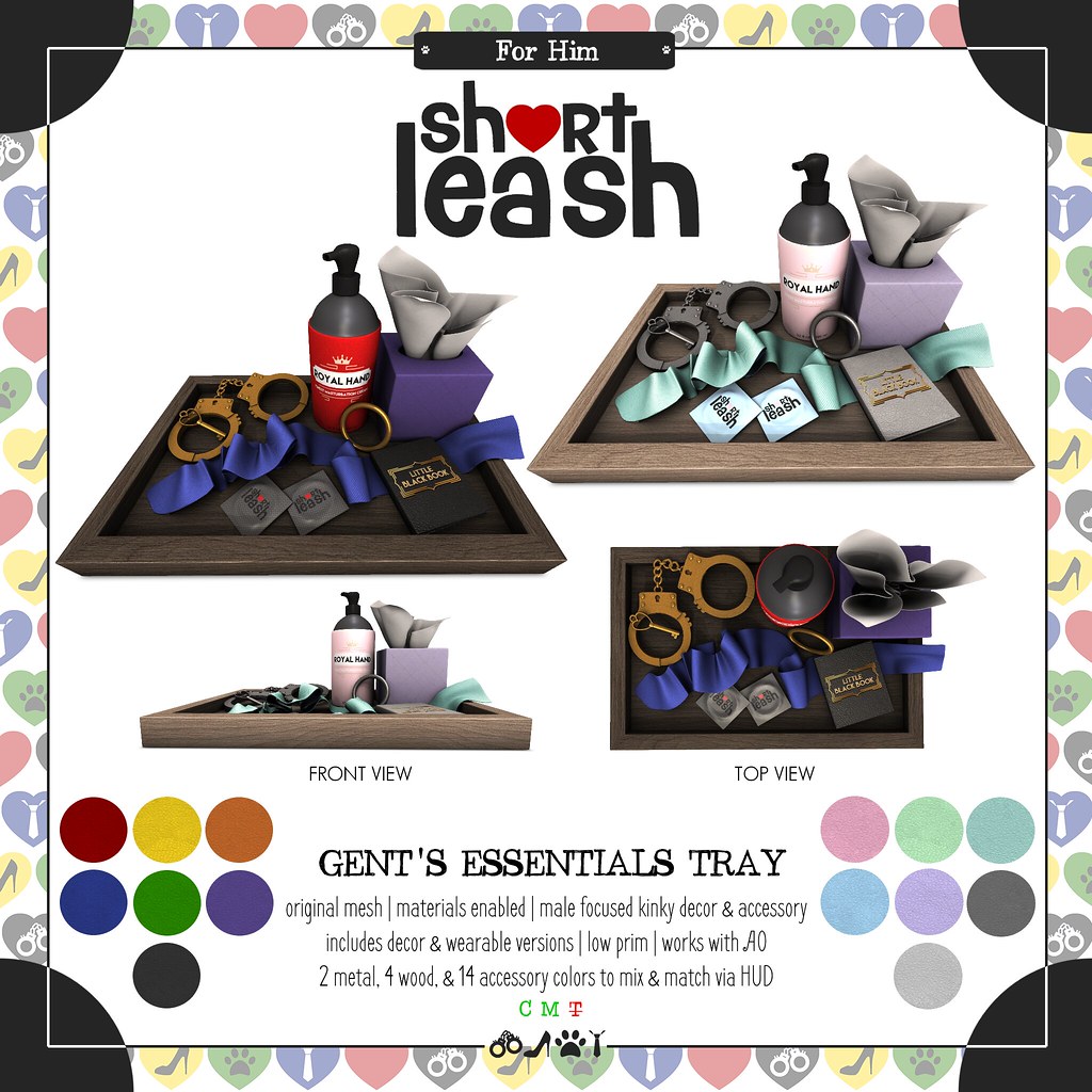 .:Short Leash:. Gent’s Essentials Tray