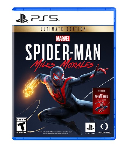 Marvel's Spider-Man Miles Morales Ultimate Edition - box art