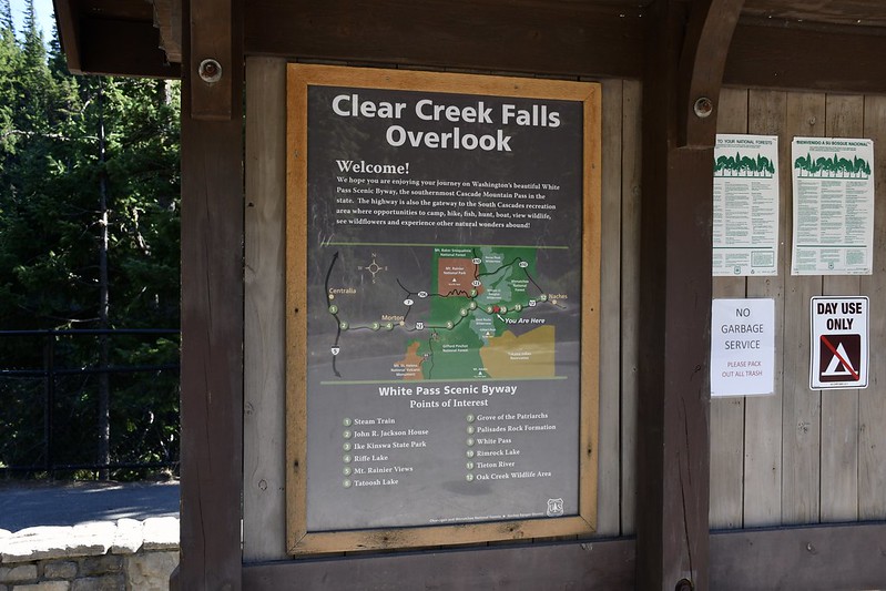 Clear Creek Falls Overlook ~ Yakima