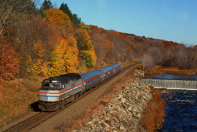 Amtrak 141 'Bay State' West Warren, MA