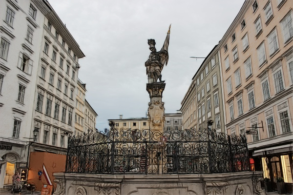 Salzburgo_Florianbrunnen