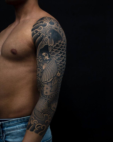 Japanese 34 sleeve tattoo