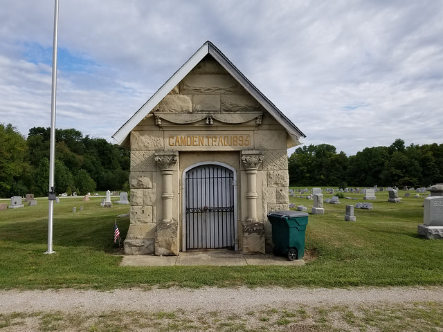Kipton, OH Camden Cemetery - Receiving Vault