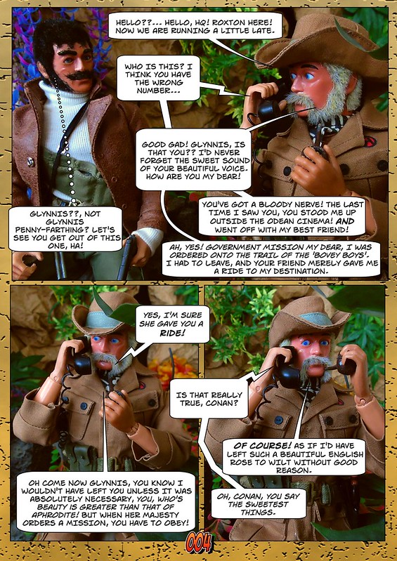 BAMComix Presents - Lord Conan J. Roxton Starring in - Wrong Number.  50352800217_76ca70bc19_c