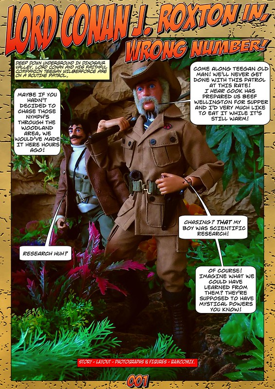 BAMComix Presents - Lord Conan J. Roxton Starring in - Wrong Number.  50352805497_f0b1856a3f_c