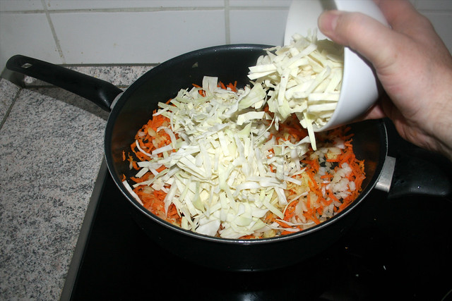 21 - Add cabbage stripes / Kohlstreifen addieren