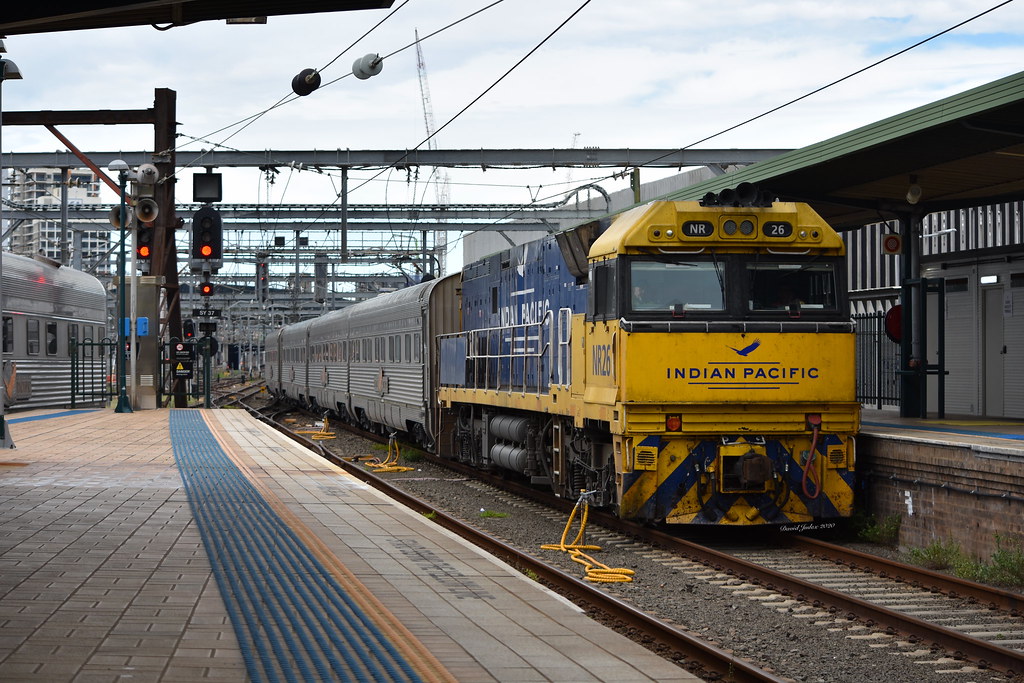 Shunting the Indian Pacific