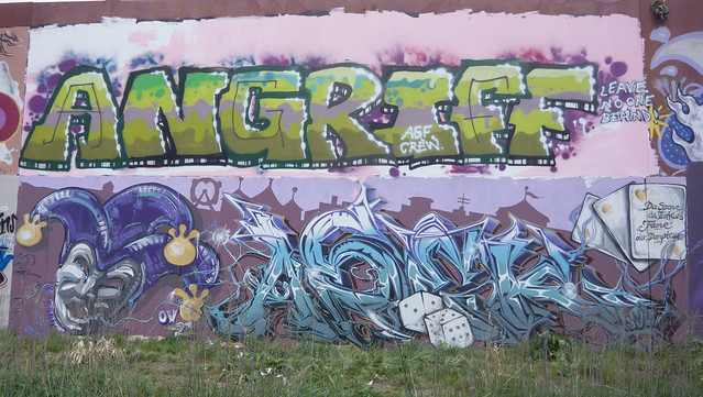 OLDENBURG - Metal Wall / - Street: Stedinger Straße, Drielaker Straße / -  Graffiti, Streetart / - the 238th picture