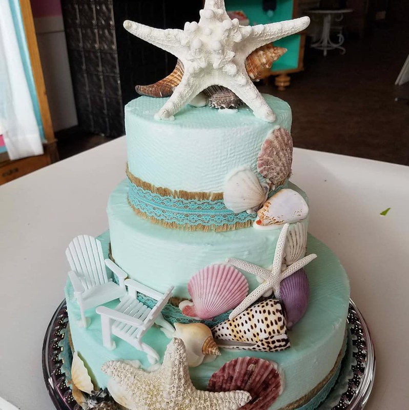 Cake by Coastal Cakes and Confections