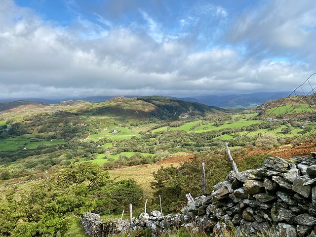 Snowdonia views from Cadair Idris Pony Path