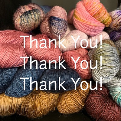Thank you to all of you who were able to make it to Local Yarn Shop Day last Saturday! It was an amazing day with the perfect weather for a little bit of social distance knitting and yarn therapy!