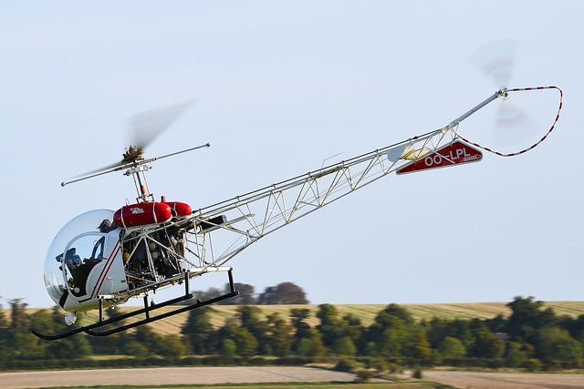 AS-47G Augusta Bell Helicopter OO-LPL