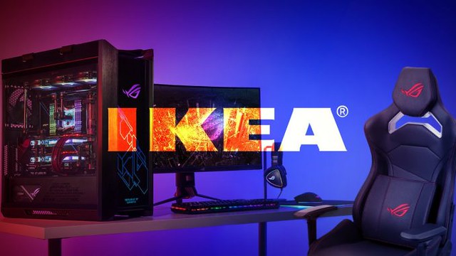 Ikea &Amp; Asus Rog Bergabung Hasilkan Perabot Khas Untuk Kaki Gaming