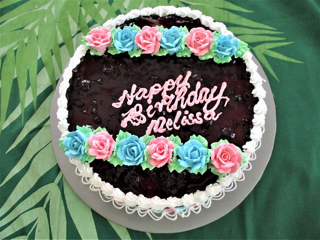 Marcus' birthday cake for Melissa