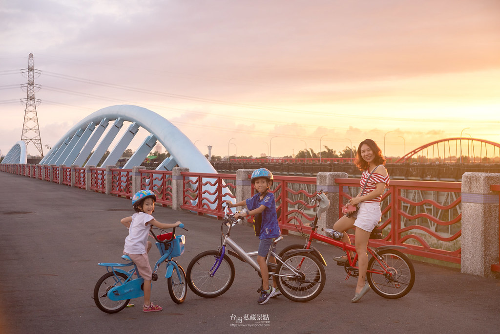 超棒的台南親子腳踏車 | 從茄拔國小到曾文溪渡槽橋 | 山海圳綠道善化段 27