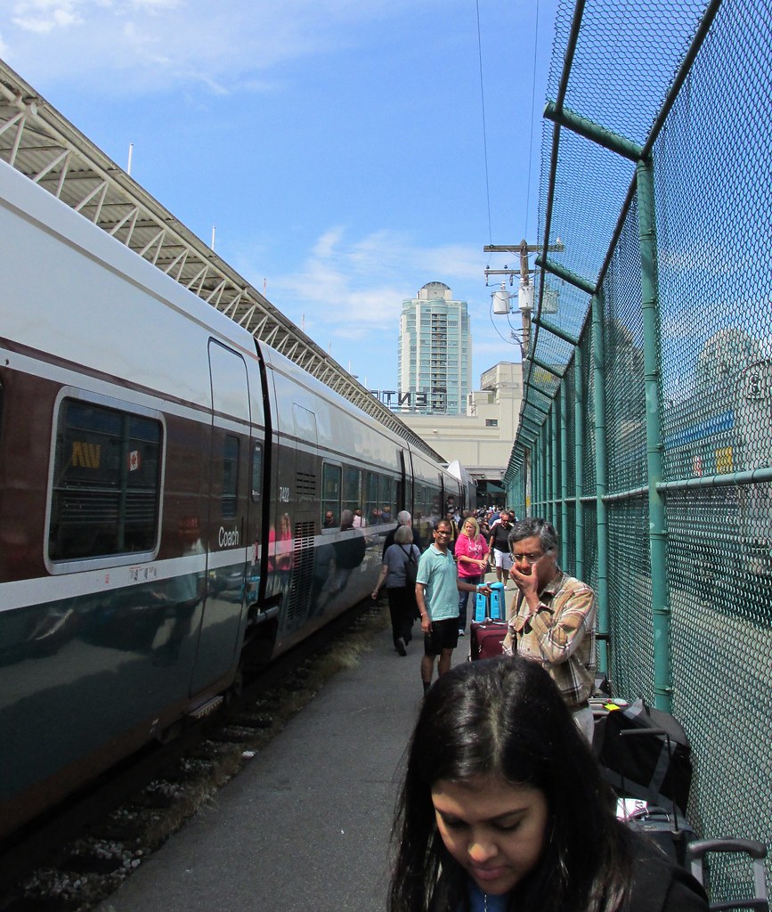 Amtrak Cascades in Vancouver, BC