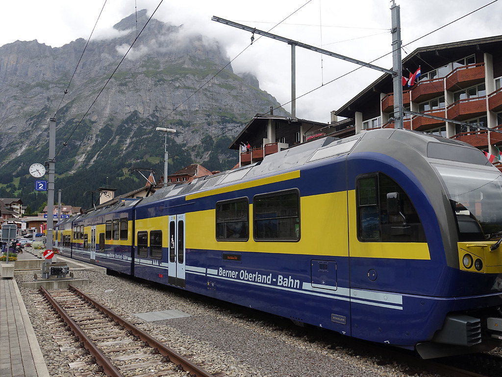 Grindelwald mainline train and station
