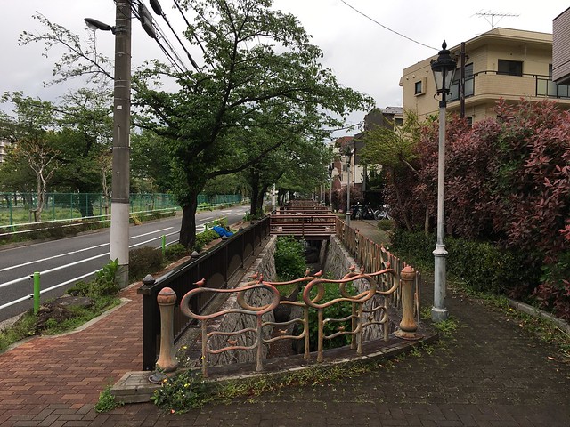 Canal street in Narimasu, Itabashi-ku