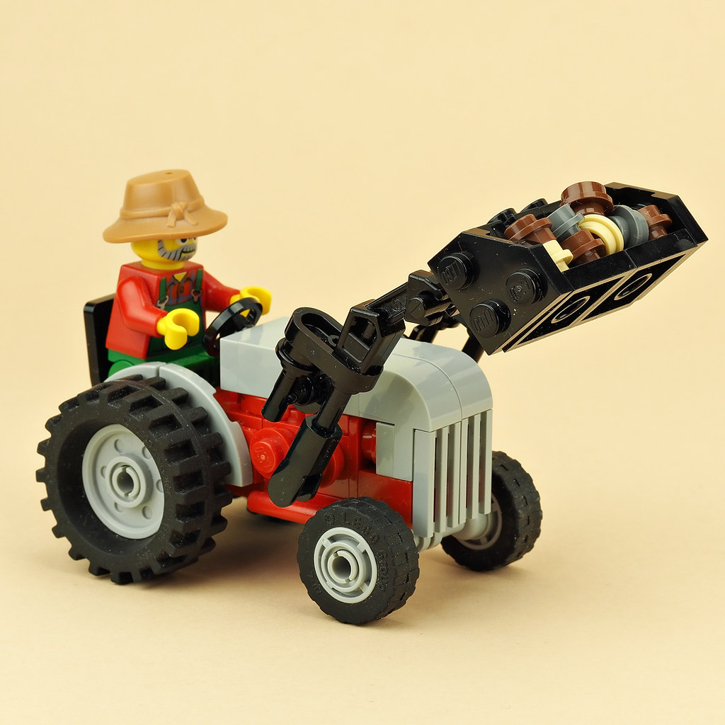 Tiny Tractor with Front Loader