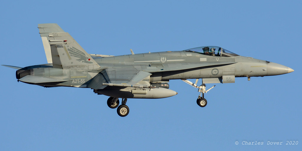 F/A-18A A21-55 3 Sqn - RAAF