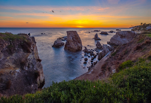 landscape evening sunset photographer photography shellbeach coast ocean seascape california centralcoast rocks