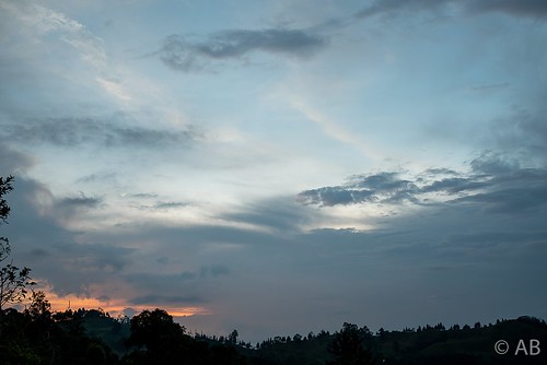 landscape sky cundinamarca colombia sunset