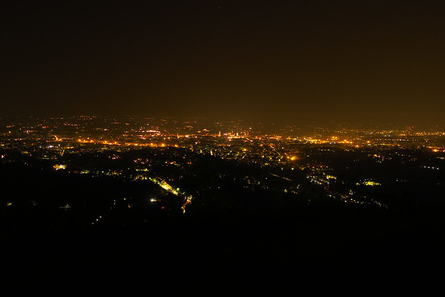 Panorama di notte