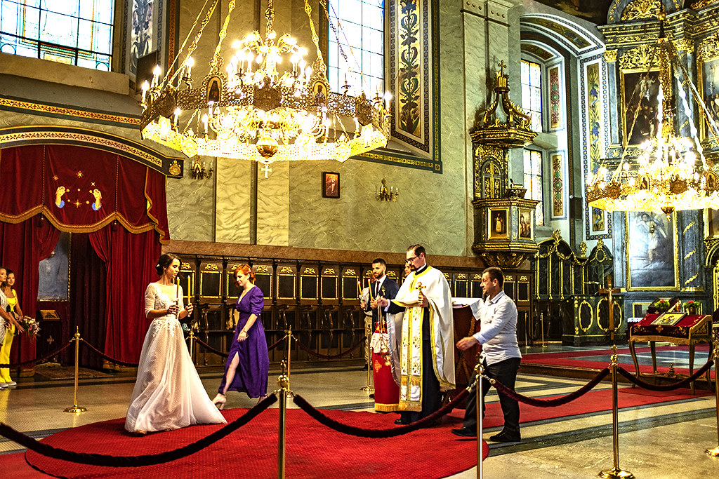 Wedding at St Michael's Cathedral on 9-20-20--Belgrade 3