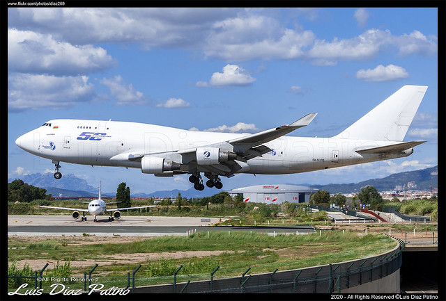 Rubystar Airlines Boeing 747-400F LEBL