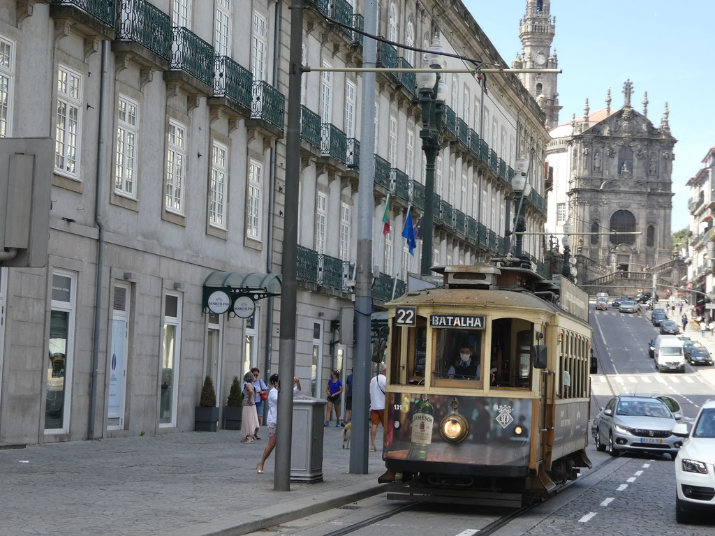 One of Porto's heritage trams