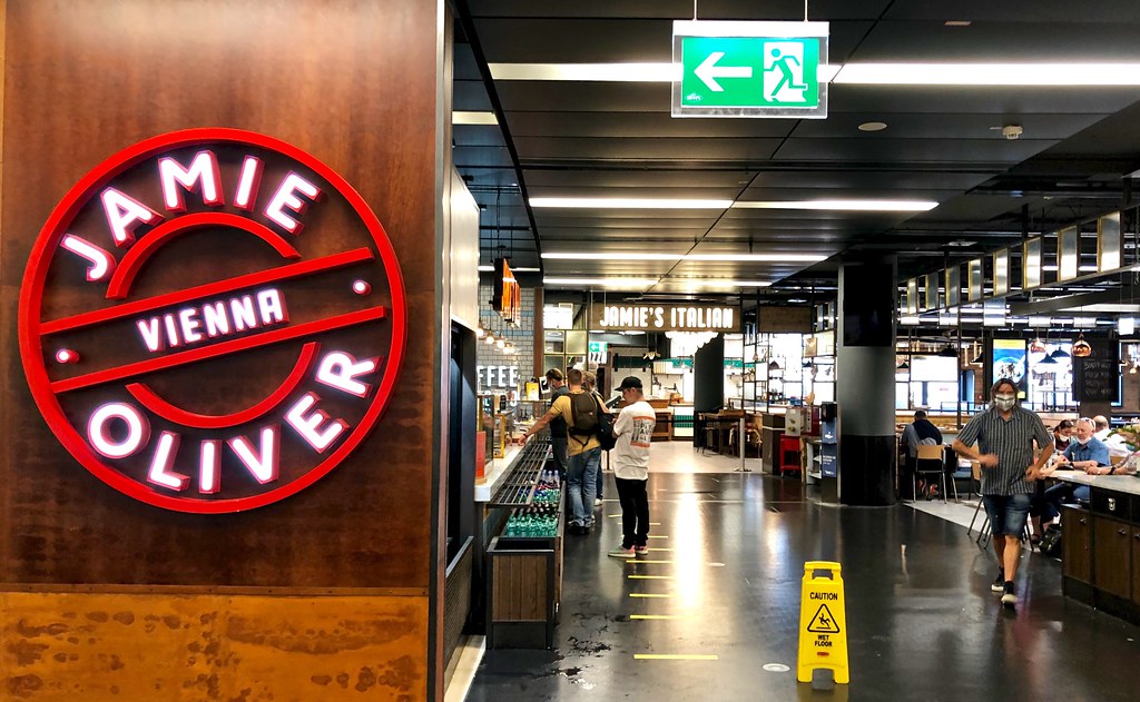 Jamie Oliver / Vienna Airport / Wenen