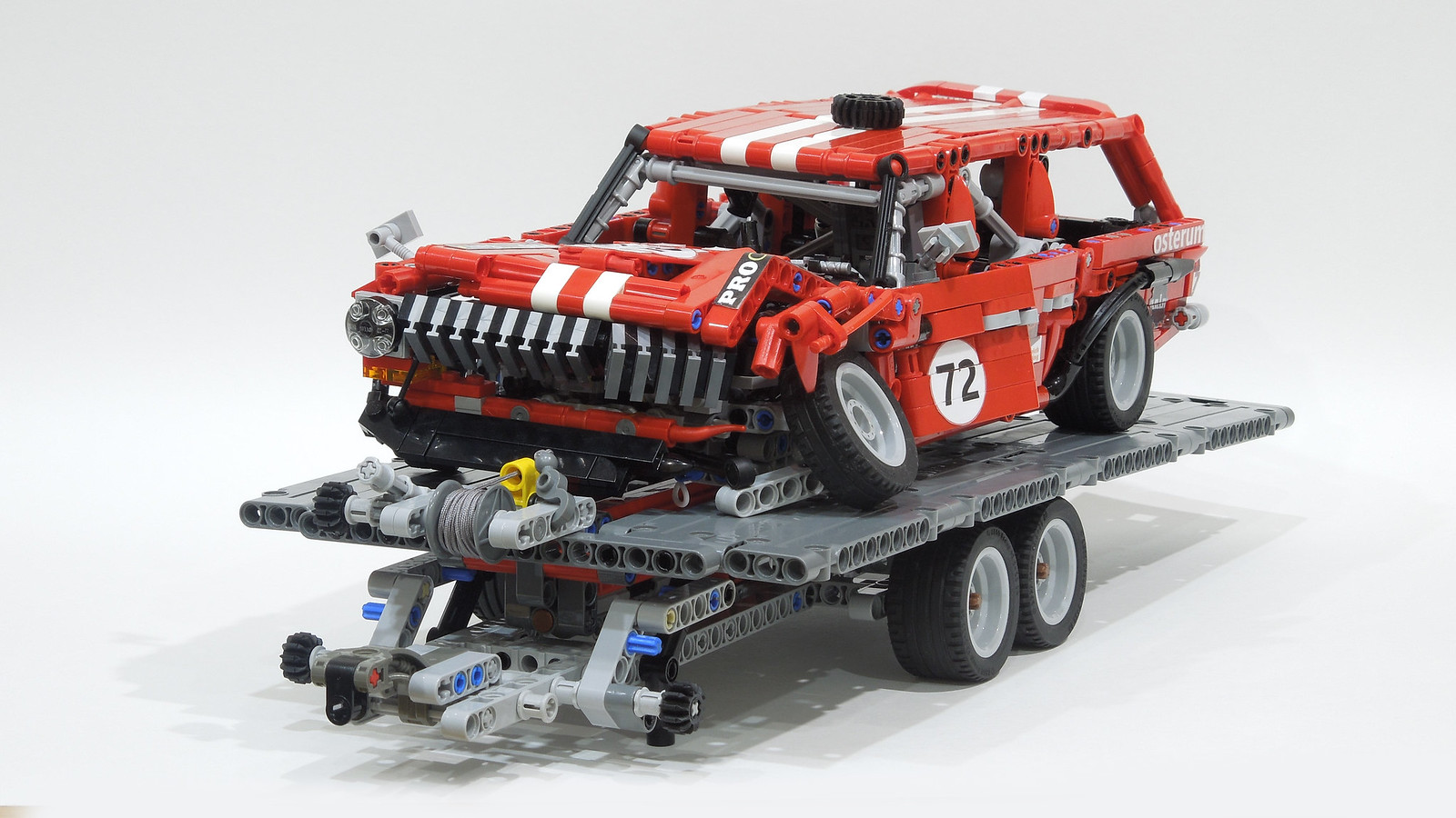 car crash lego