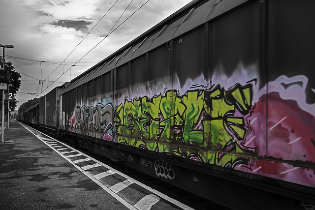 Graffitizug / Graffiti train