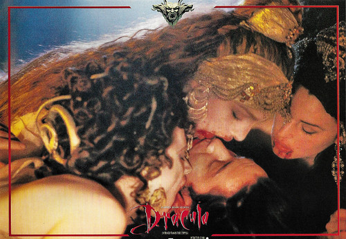 Keanu Reeves, Michaela Bercu, Monica Bellucci and Florina Kendrick in Dracula (1992)