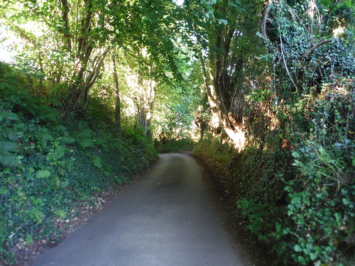 Lane down to canal SWC Walk 372 - Blorenge (Abergavenny Circular)