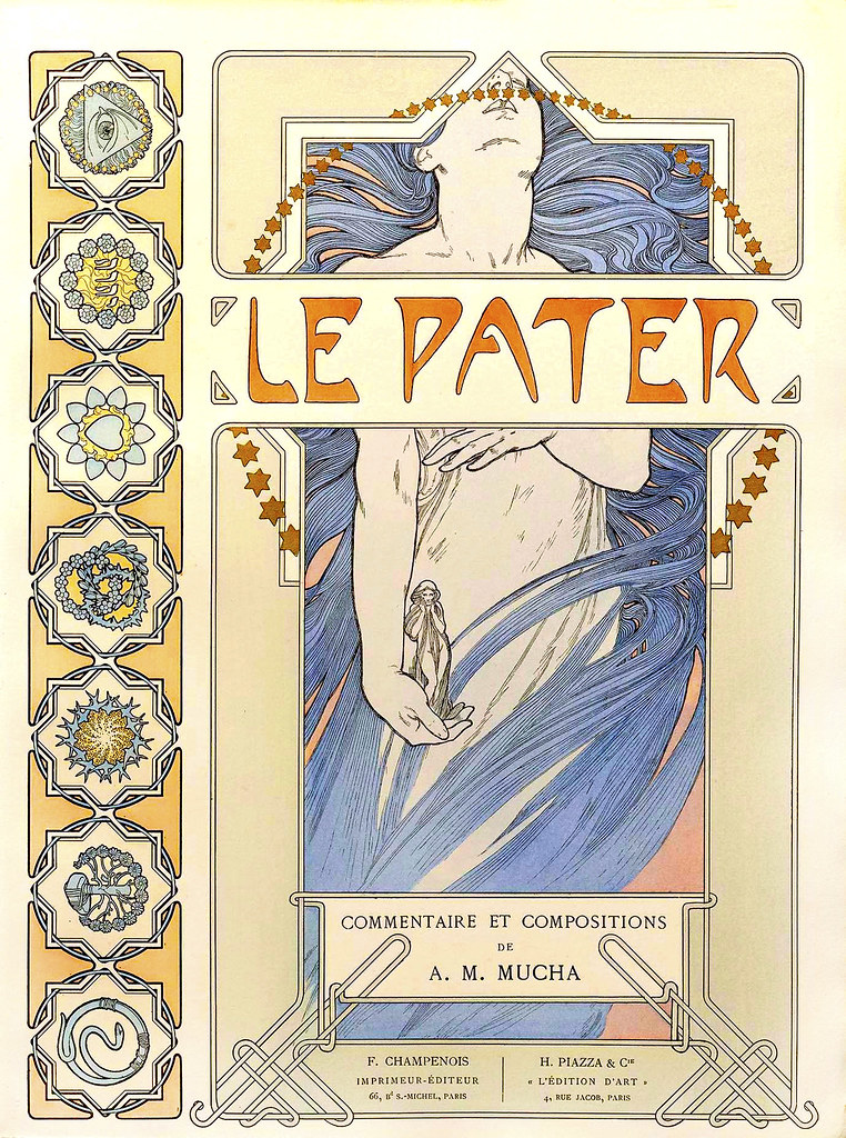 MUCHA, Alfons. Cover of Le Pater, 1899. | Halloween HJB | Flickr