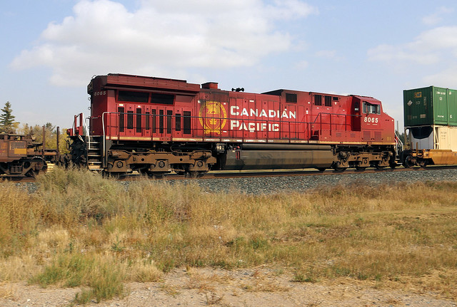 Canadian Pacific  #8065  -  Pusher