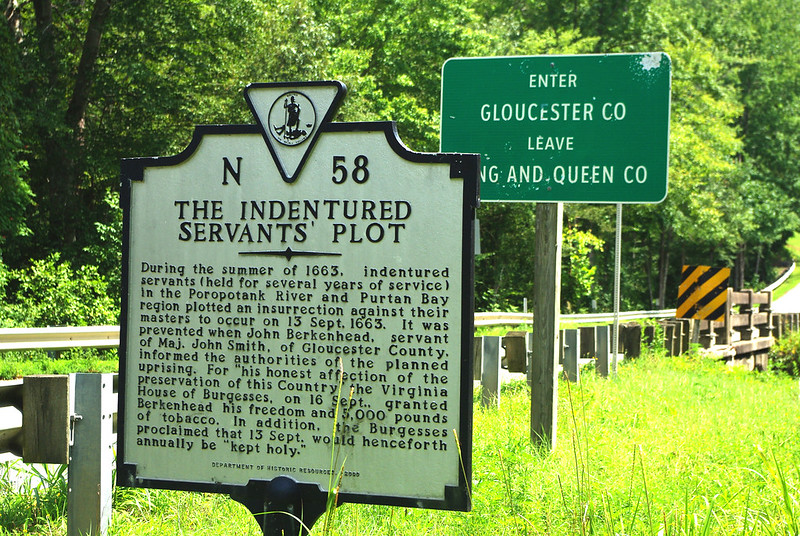Hidden history can be found on Route 14 at the Gloucester & King & Queen border