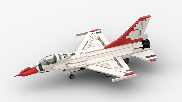 LEGO General Dynamics F-16 THUNDERBIRDS | 1:34 Scale